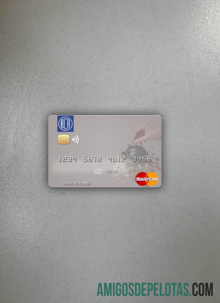 Banco Central da Reserva de El Salvador de El Salvador Mastercard Photolook Front modelo